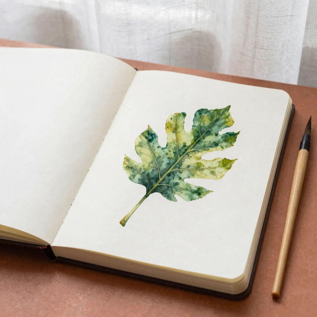 Oficina de Aquarela Botânica